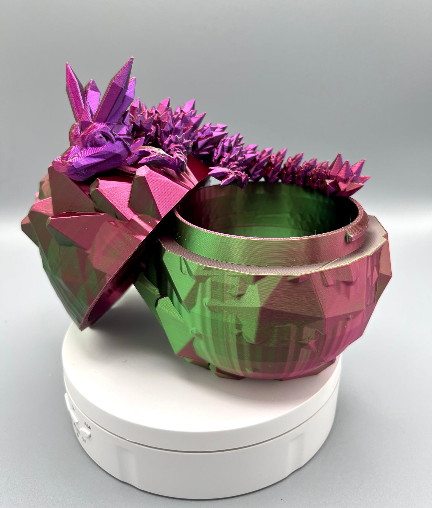 Crystal Dragon and Crystal Egg Set