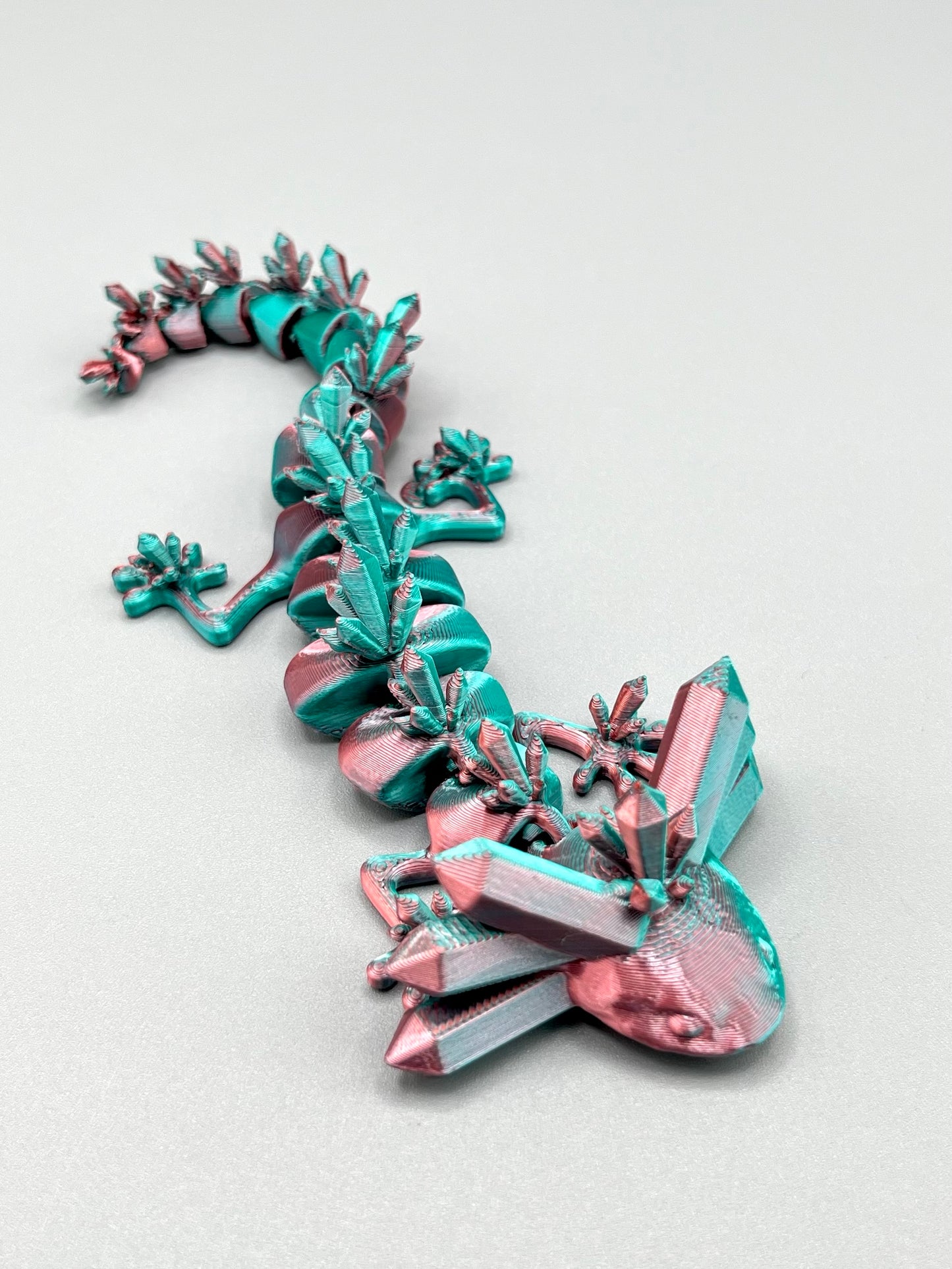 Crystal Axolotl Dragon
