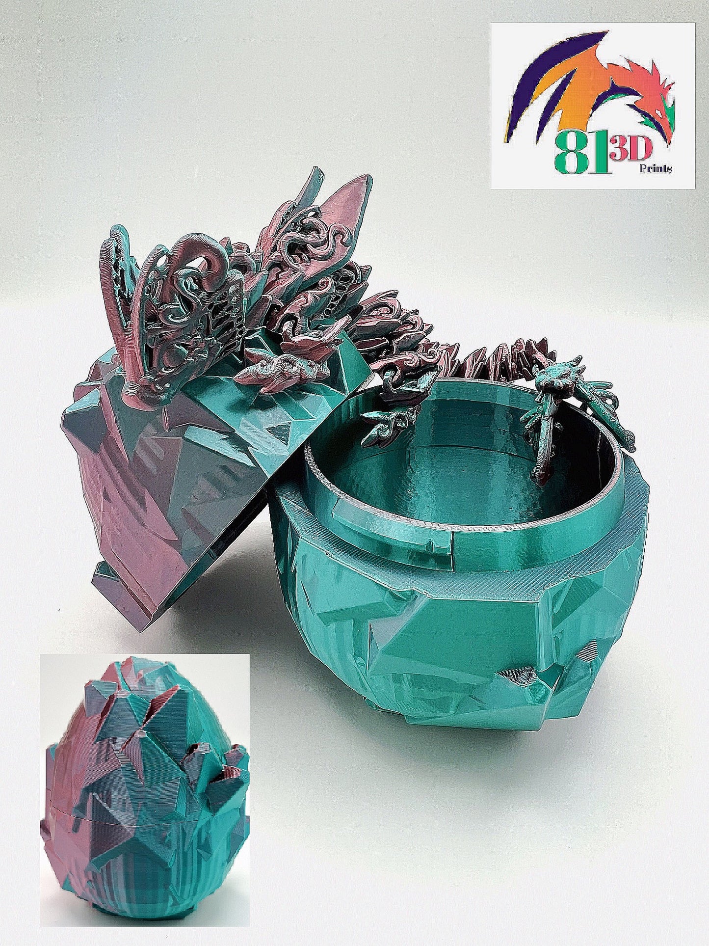 Butterfly Dragon and Crystal Egg Set