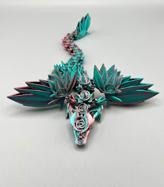 Winged Rose Dragon - Small