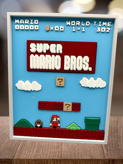 Game Frame - S M Bros
