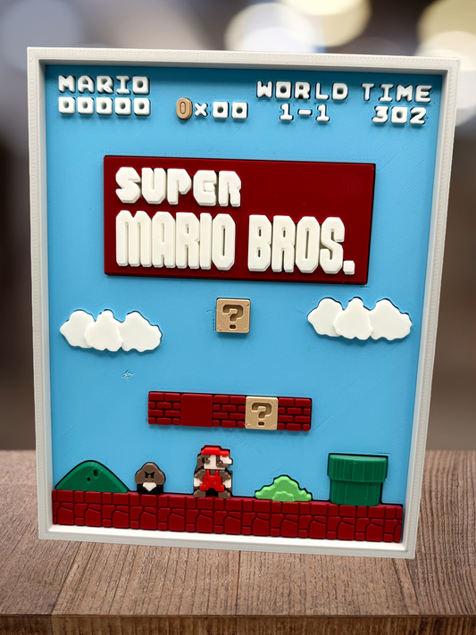 Game Frame - S M Bros