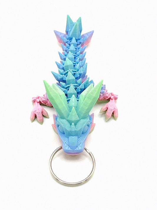 Crystal Dragon Keyring