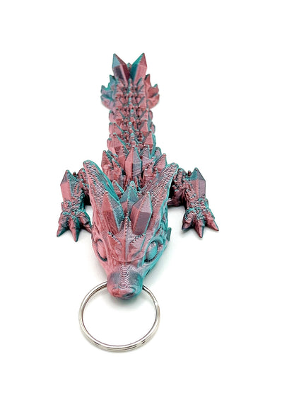 Crystal Dragon Keyring