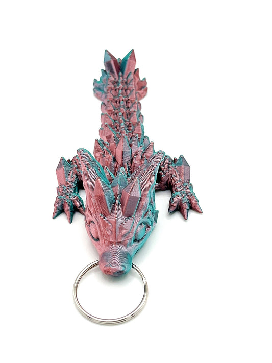 Crystal Dragon Keyring