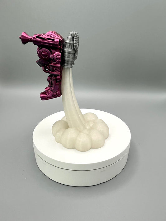 Astronaut with Glow in the Dark Smoke Stack - Small