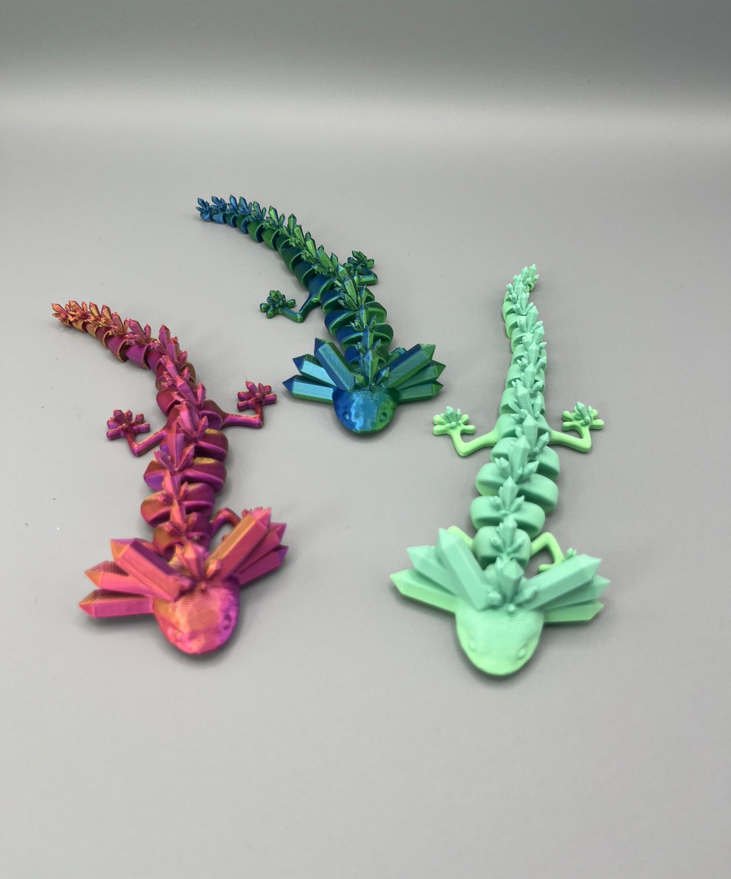 Crystal Axolotl Dragon