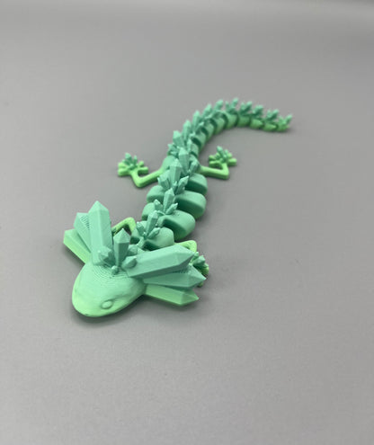 Crystal Axolotl Dragon