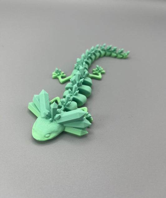 Crystal Axolotl Dragon