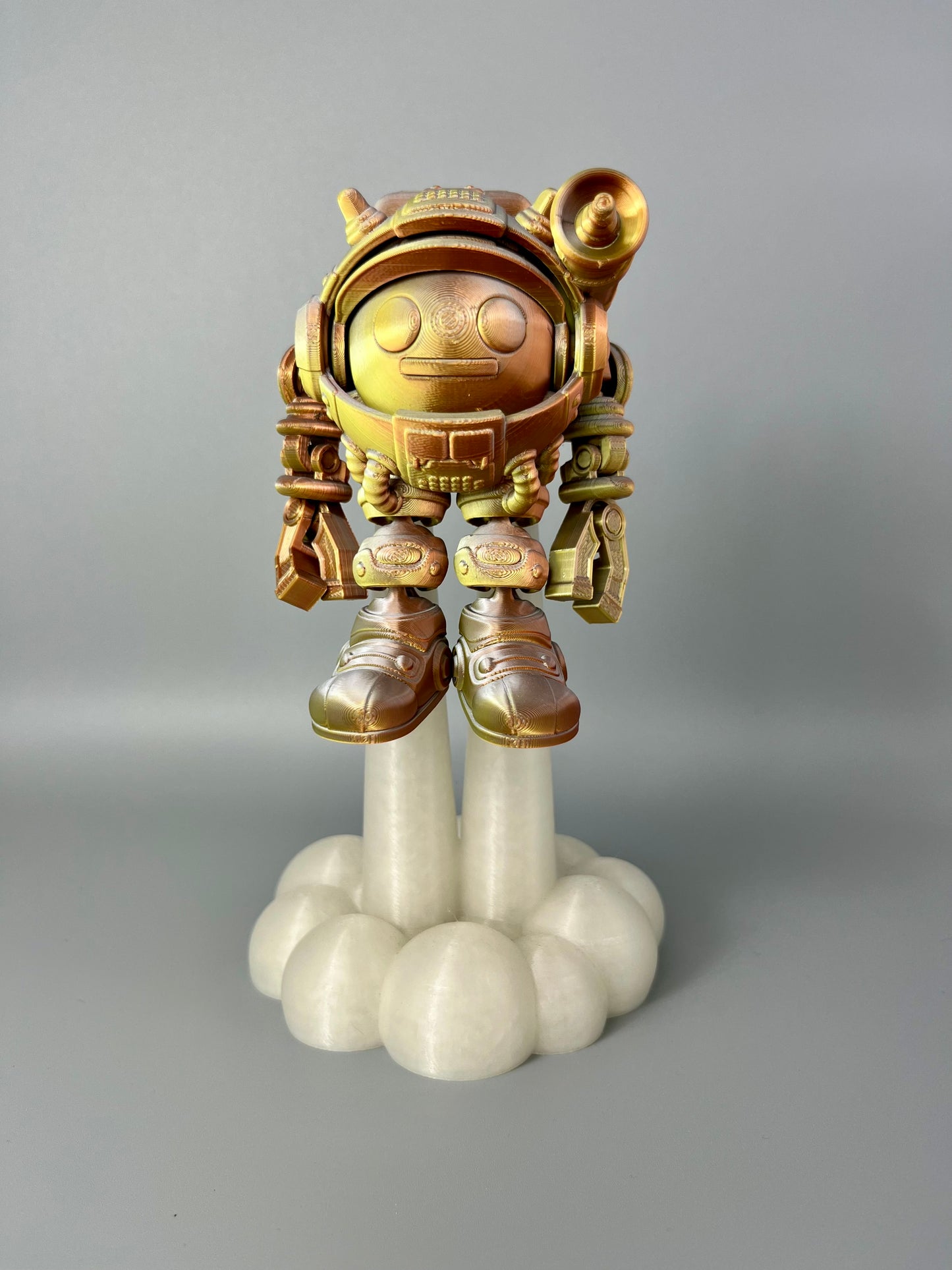 Astronaut with Glow in the Dark Smoke Stack - Large