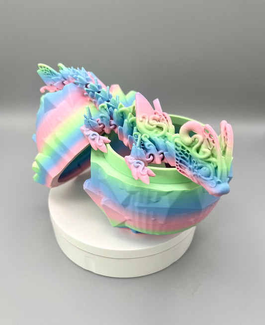 Butterfly Dragon and Crystal Egg Set