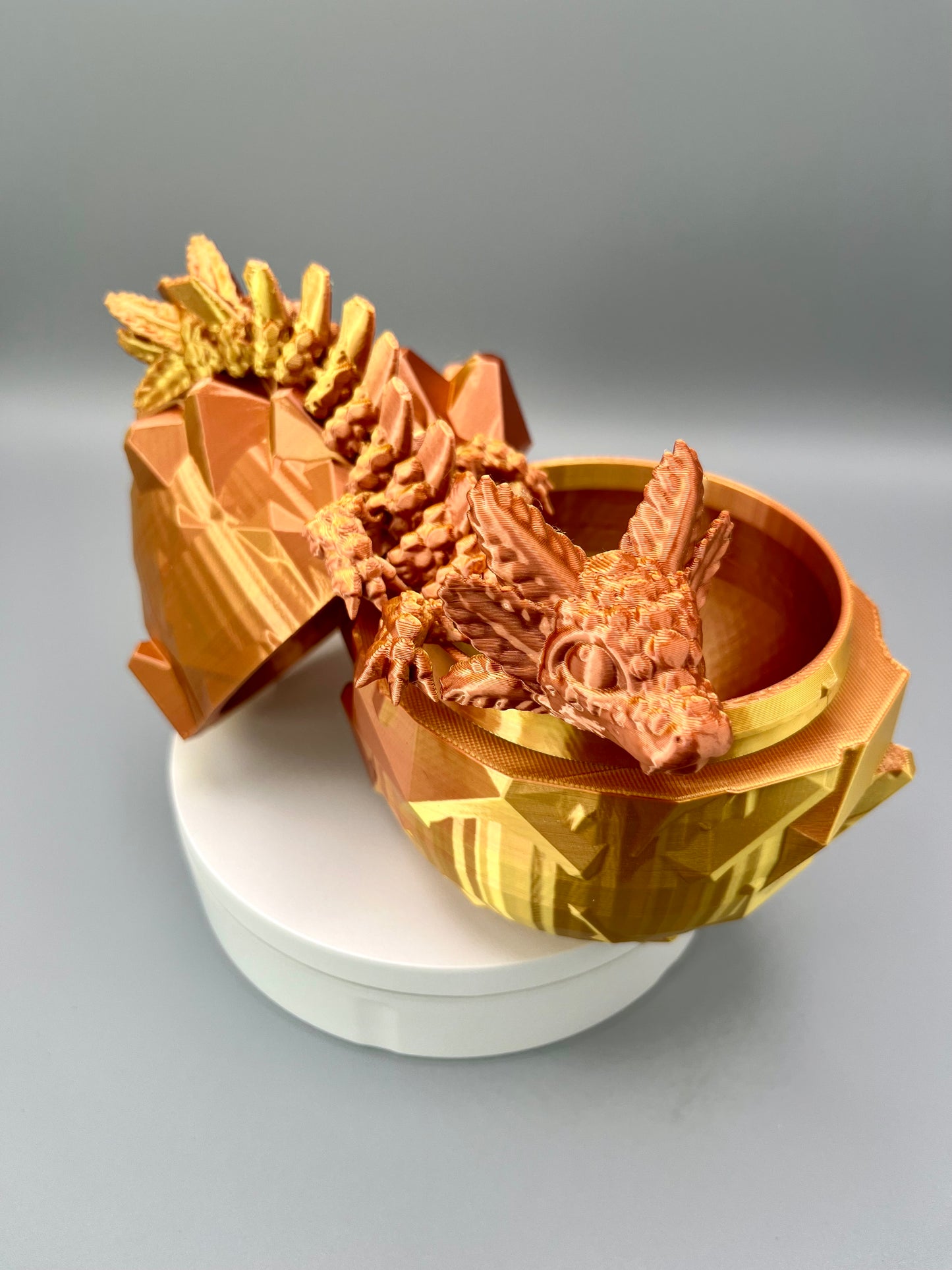 Axolotl Dragon and Crystal Egg Set