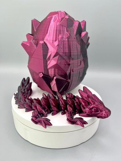 Gem Dragon and Crystal Egg Set